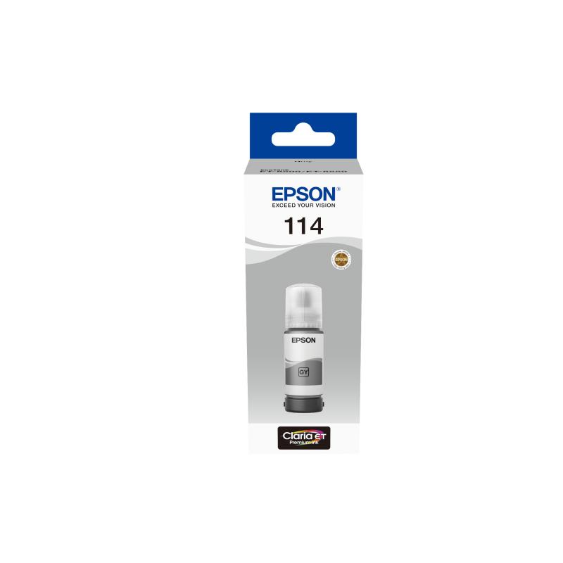 Epson Ink 114 EcoTank Grey (C13T07B540)