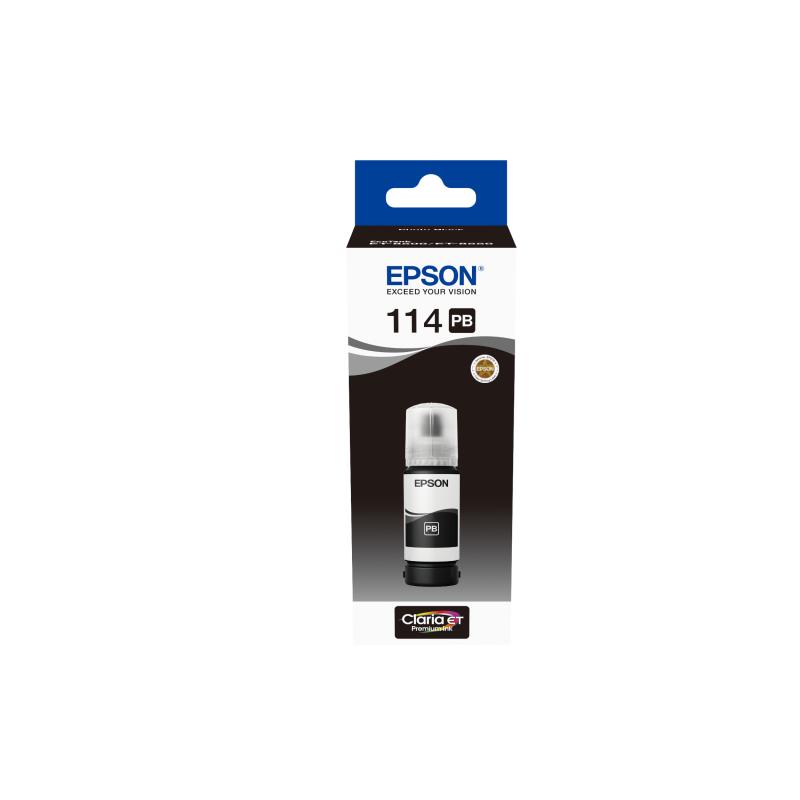 Epson Ink 114 EcoTank Photo Black Schwarz (C13T07B140)