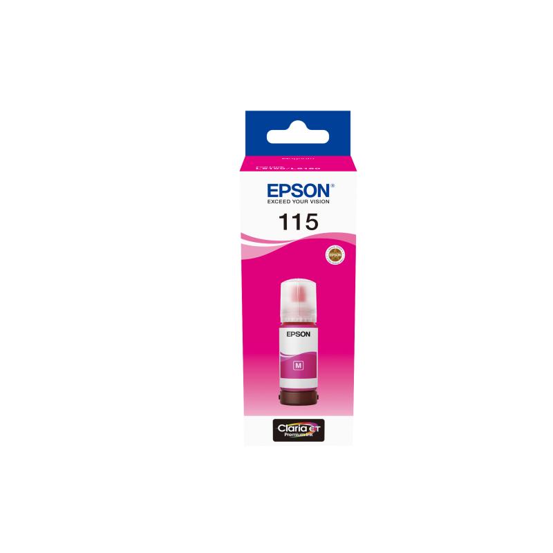 Epson Ink 115 EcoTank Magenta (C13T07D34A)