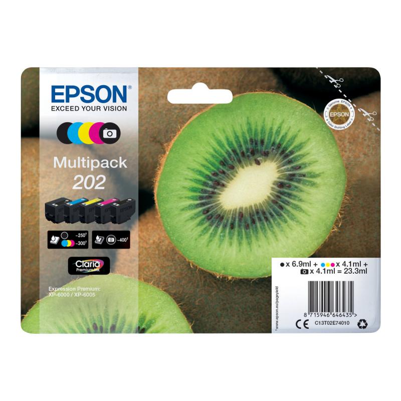 Epson Ink 202 Multipack (C13T02E74010)