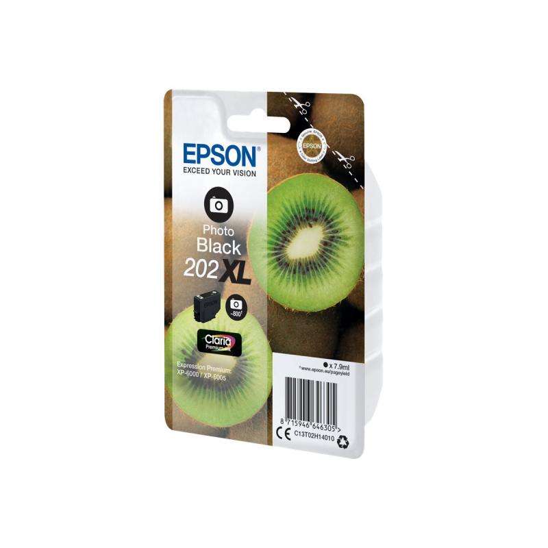Epson Ink 202XL Photo Black Schwarz (C13T02H14010)