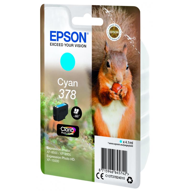 Epson Ink 378 Cyan (C13T37824010)