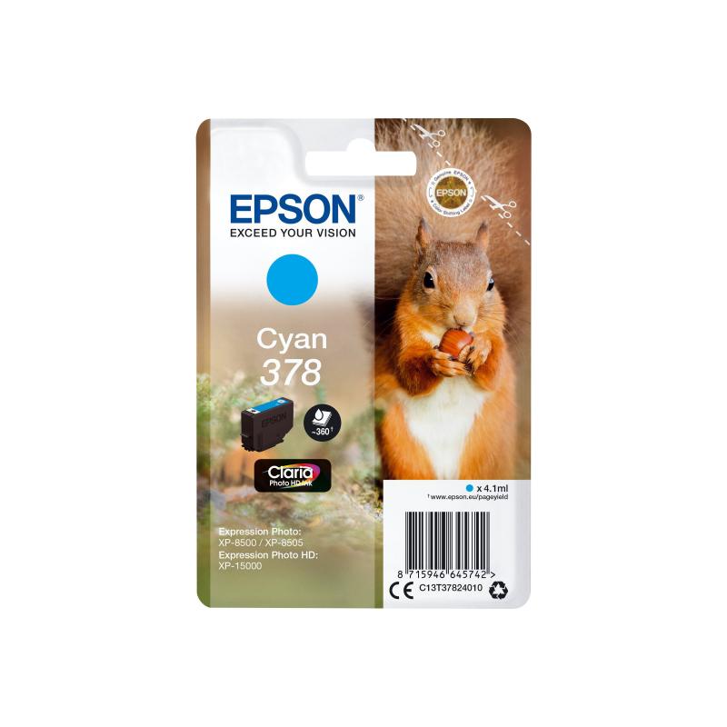 Epson Ink 378 Cyan (C13T37824010)