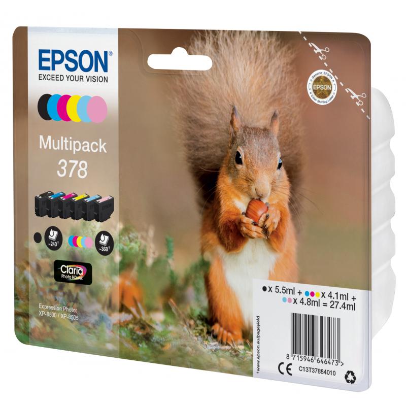 Epson Ink 378 Multipack (C13T37884010)