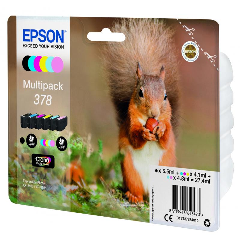 Epson Ink 378 Multipack (C13T37884010)
