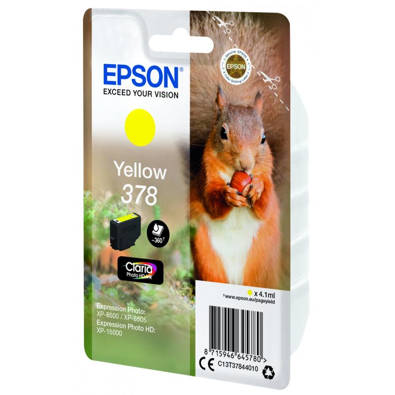 Epson Ink 378 Yellow Gelb (C13T37844010)