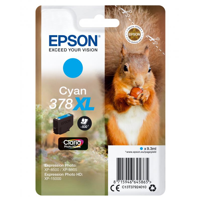 Epson Ink 378XL Cyan (C13T37924010)