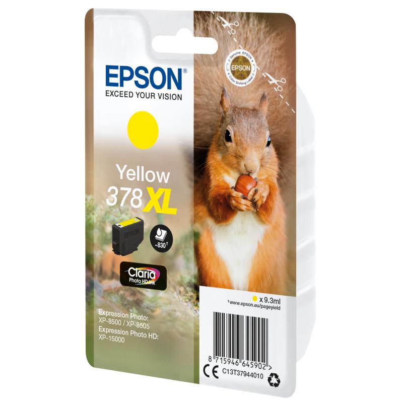 Epson Ink 378XL Yellow Gelb (C13T37944010)
