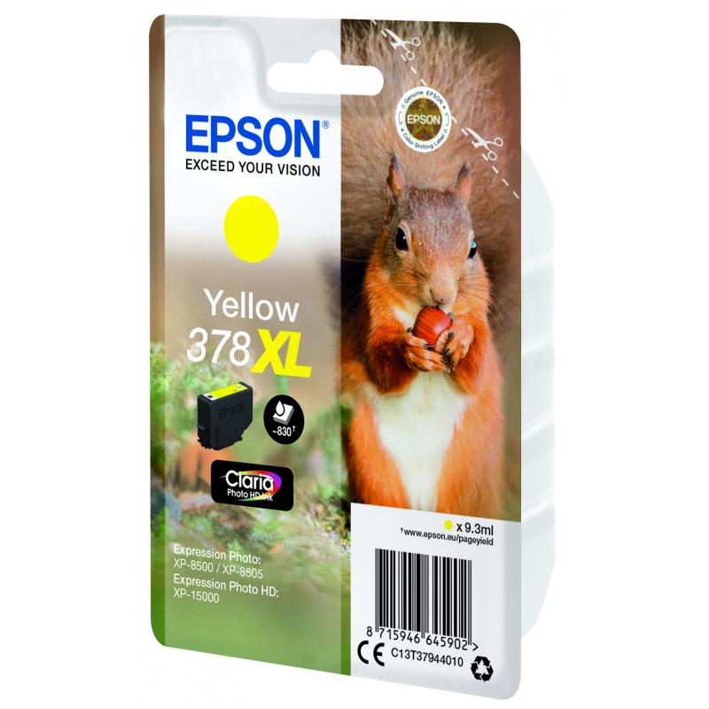 Epson Ink 378XL Yellow Gelb (C13T37944010)