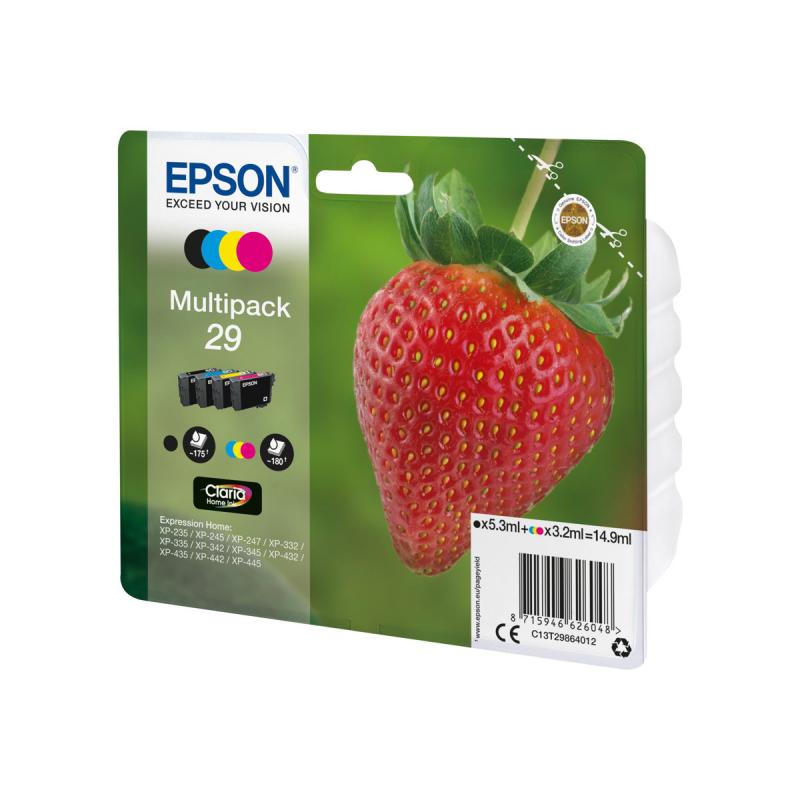 Epson Ink 4 Color Multipack No 29 Epson29 Epson 29 (C13T29864012)