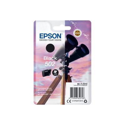 Epson Ink 502 Black Schwarz (C13T02V14010)