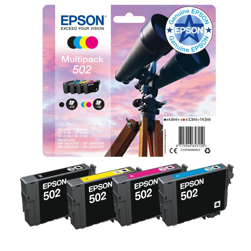Epson Ink 502 XL (C13T02W14010)
