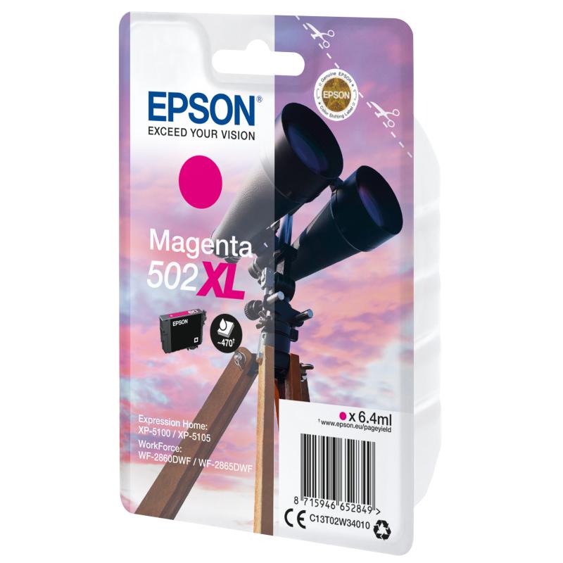 Epson Ink 502 XL (C13T02W34010)