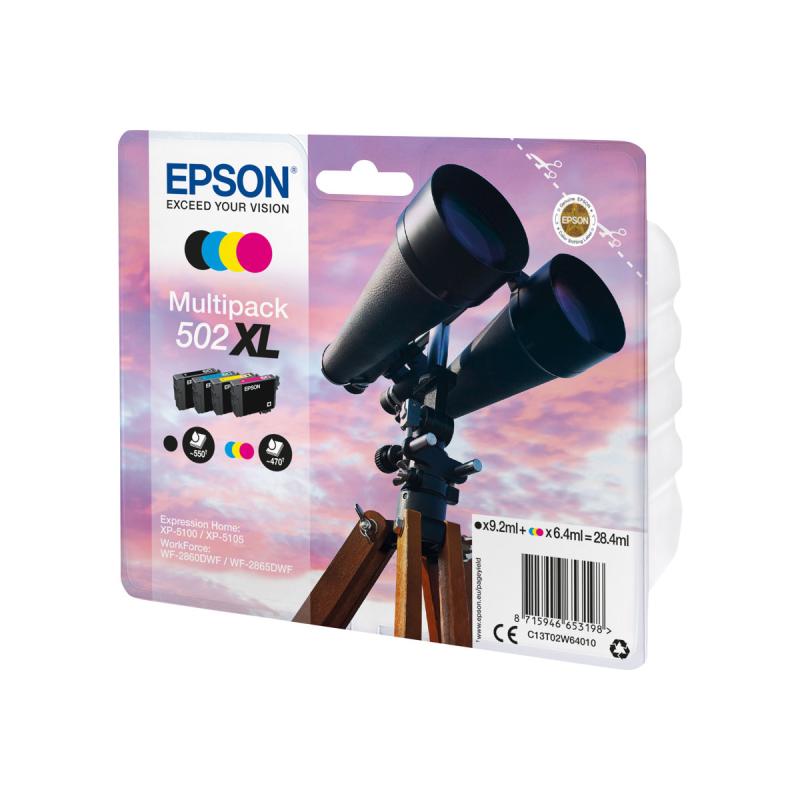 Epson Ink 502 XL Multipack (C13T02W64510) EasyMail