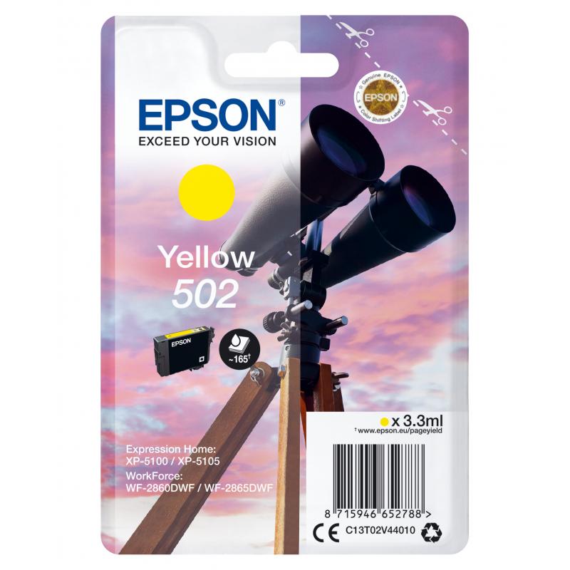 Epson Ink 502 Yellow Gelb (C13T02V44010)