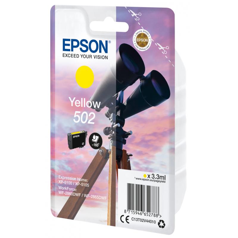 Epson Ink 502 Yellow Gelb (C13T02V44010)