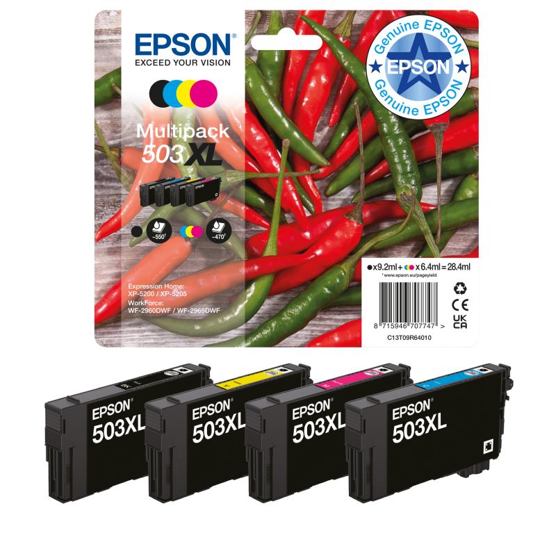 Epson ink 503 Multipack (C13T09Q64010)