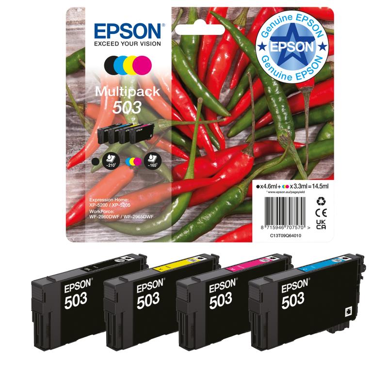 Epson Ink 503XL Magenta (C13T09R34010)