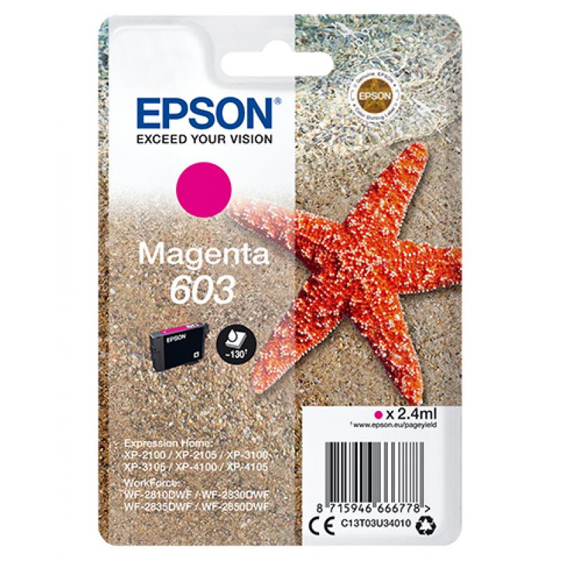 Epson Ink 603 Magenta (C13T03U34010)