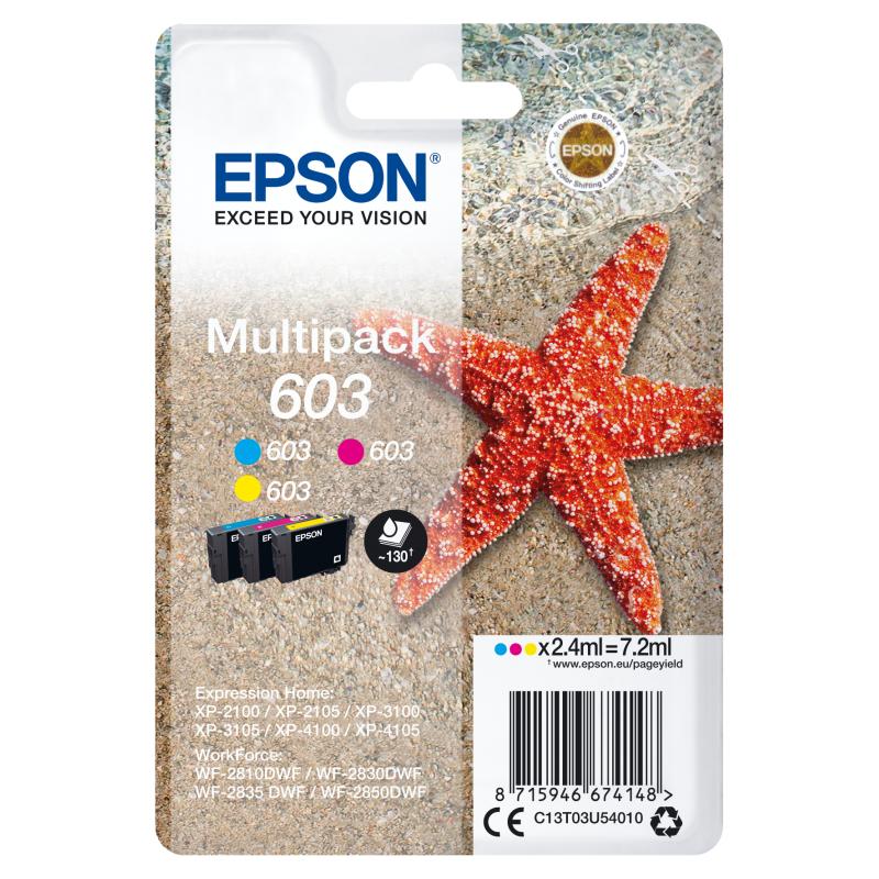 Epson Ink 603 Multipack (C13T03U54010)