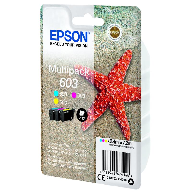 Epson Ink 603 Multipack (C13T03U54010)