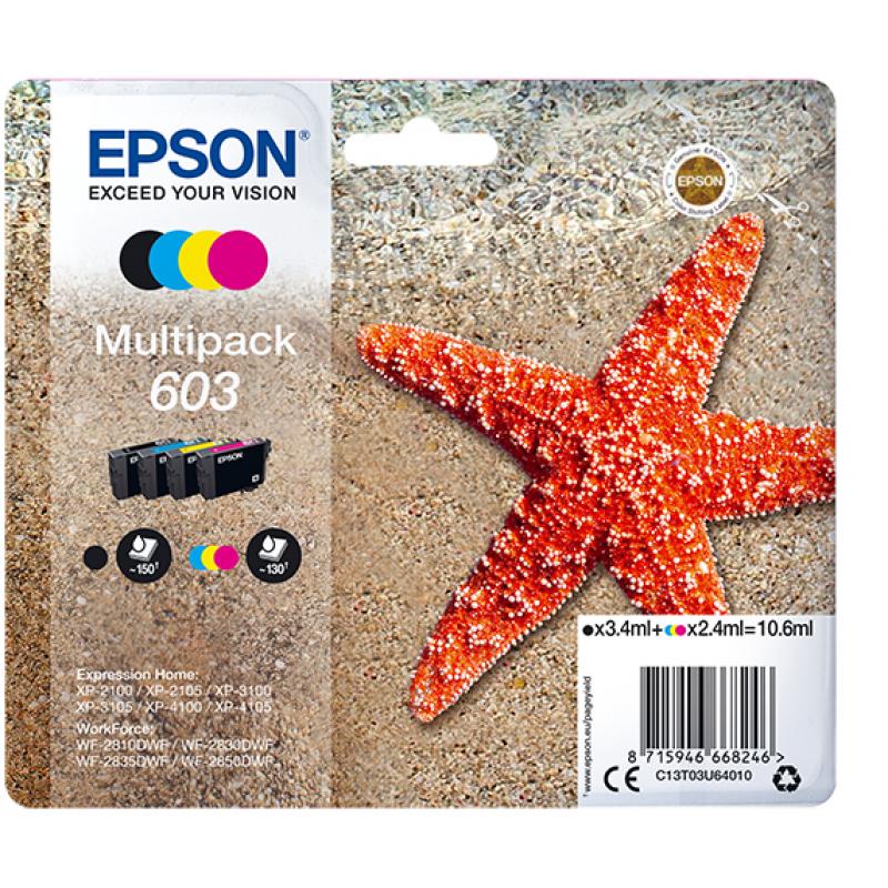 Epson Ink 603 Multipack (C13T03U64010)