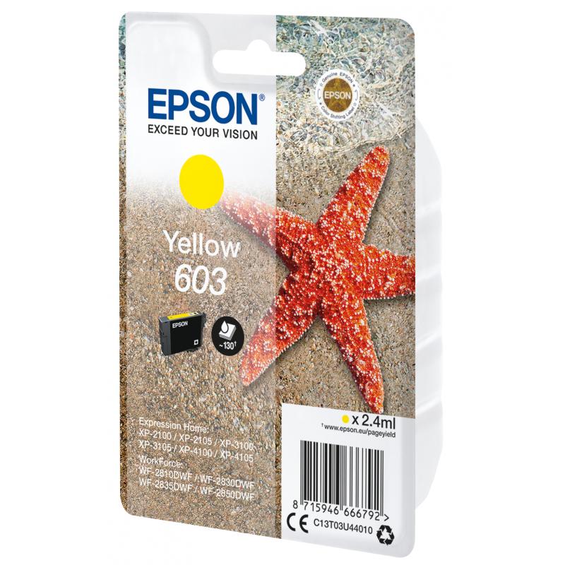 Epson Ink 603 Yellow Gelb (C13T03U44010)