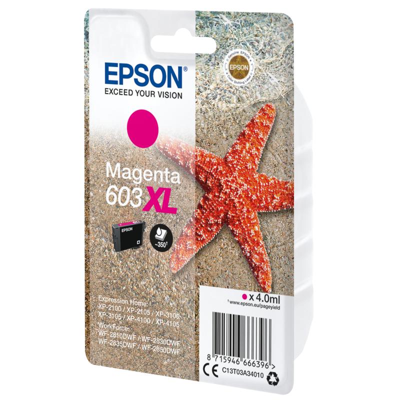 Epson Ink 603XL Magenta (C13T03A34010)