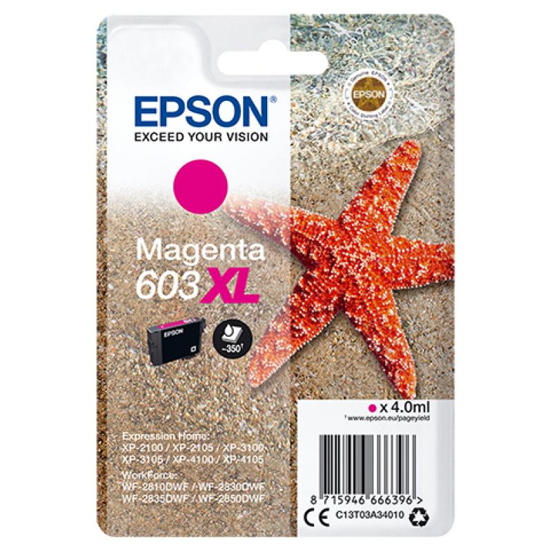 Epson Ink 603XL Magenta (C13T03A34010)