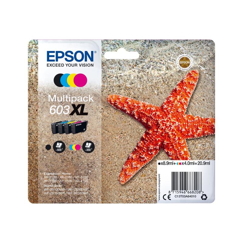 Epson Ink 603XL Multipack (C13T03A64010)