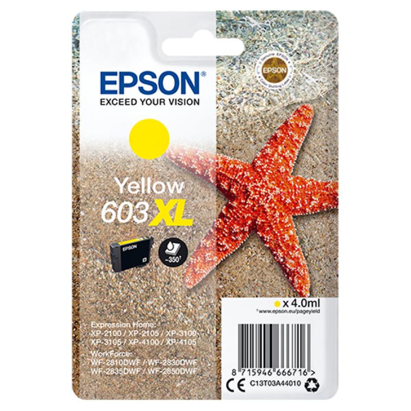 Epson Ink 603XL Yellow Gelb (C13T03A44010)