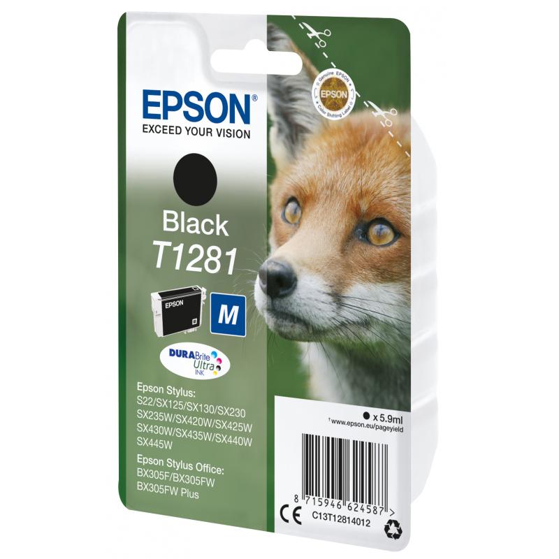 Epson Ink Black Schwarz (C13T12814012)