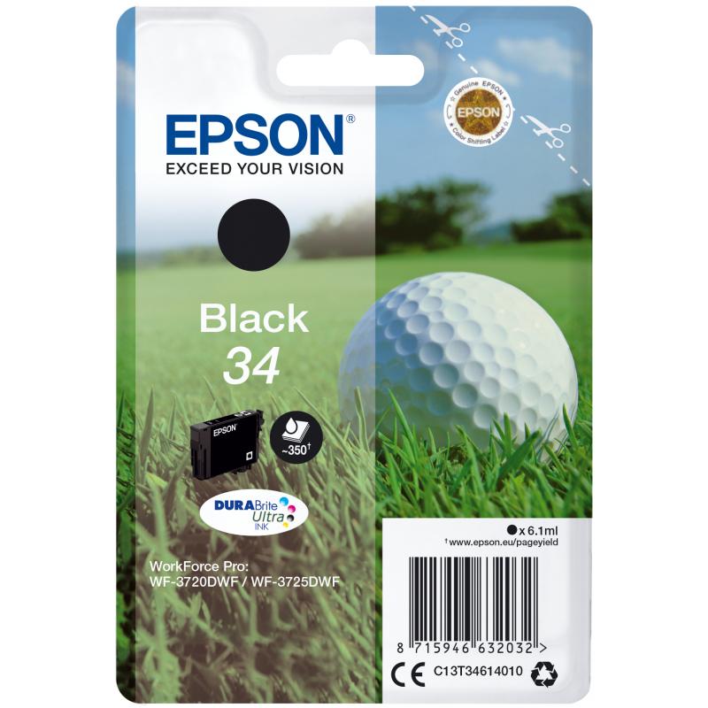 Epson Ink Black Schwarz (C13T34614010)
