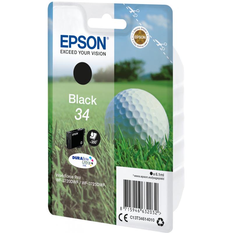 Epson Ink Black Schwarz (C13T34614010)