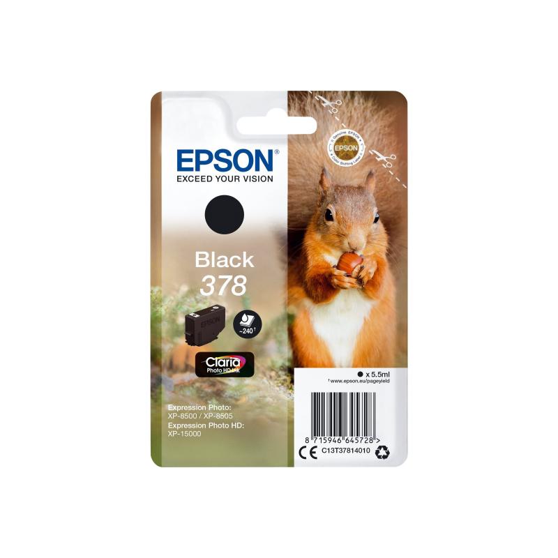 Epson Ink Black Schwarz (C13T37814020)