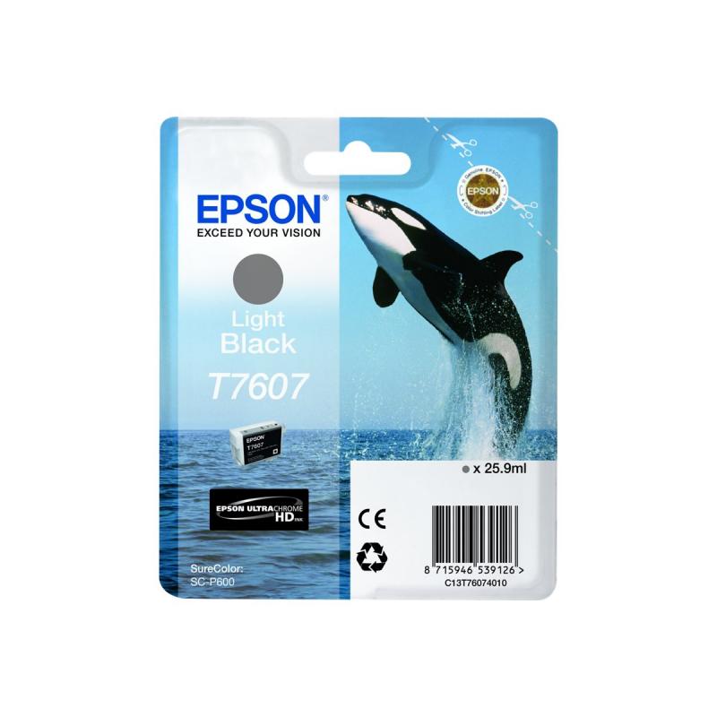 Epson Ink Black Schwarz HC (C13T76074010)