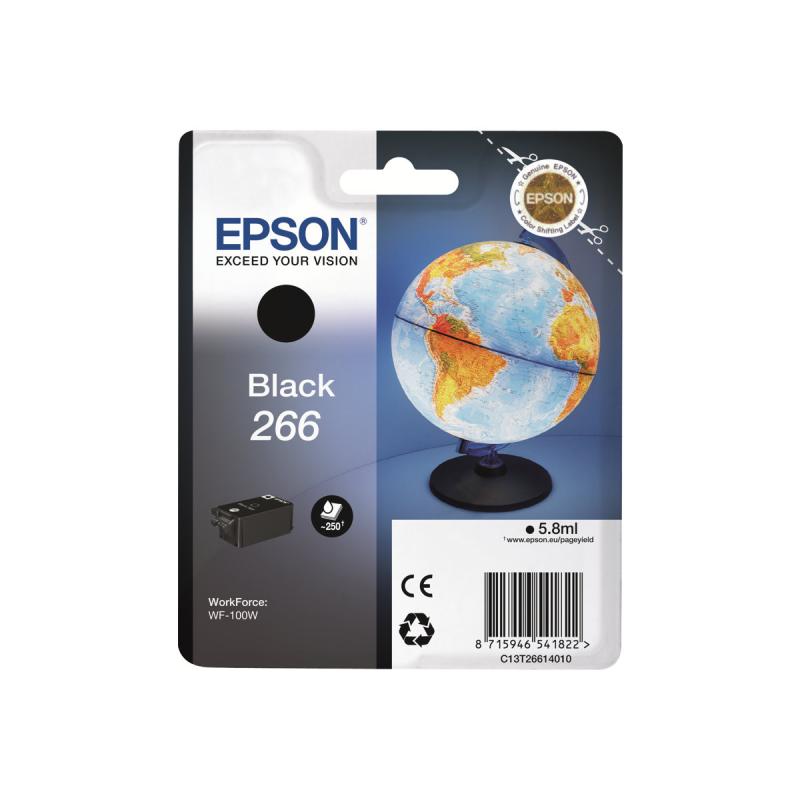 Epson Ink Black Schwarz No 266 Epson266 Epson 266 (C13T26614010)