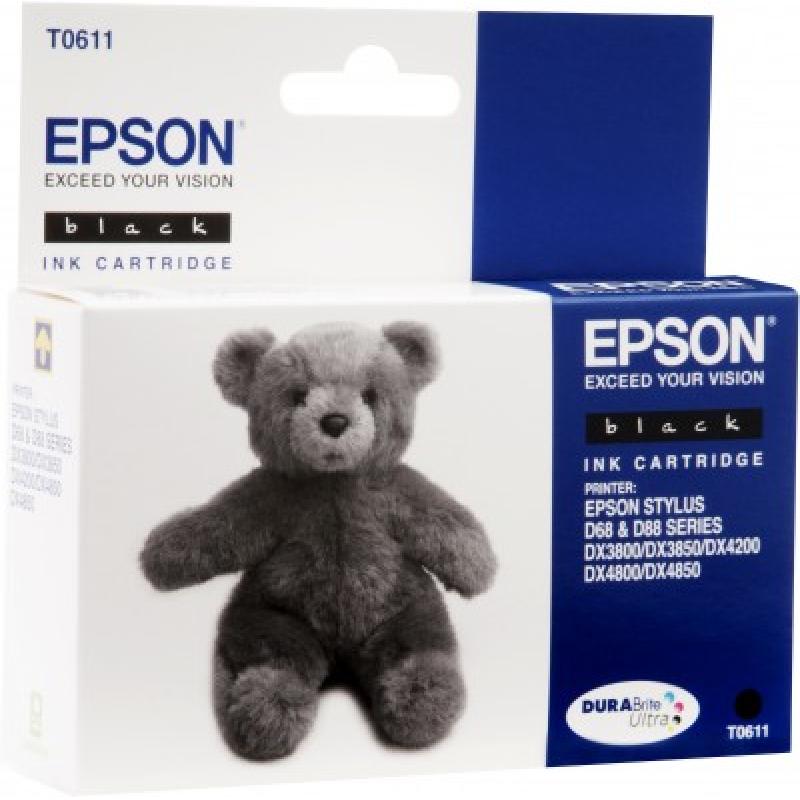 Epson Ink Black Schwarz T0611 (C13T06114010)