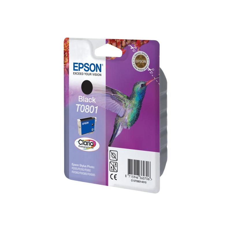 Epson Ink Black Schwarz T0801 (C13T08014011)
