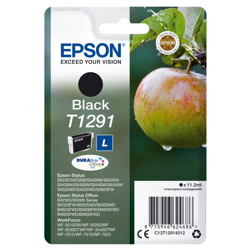 Epson Ink Black Schwarz T1291 (C13T12914012)