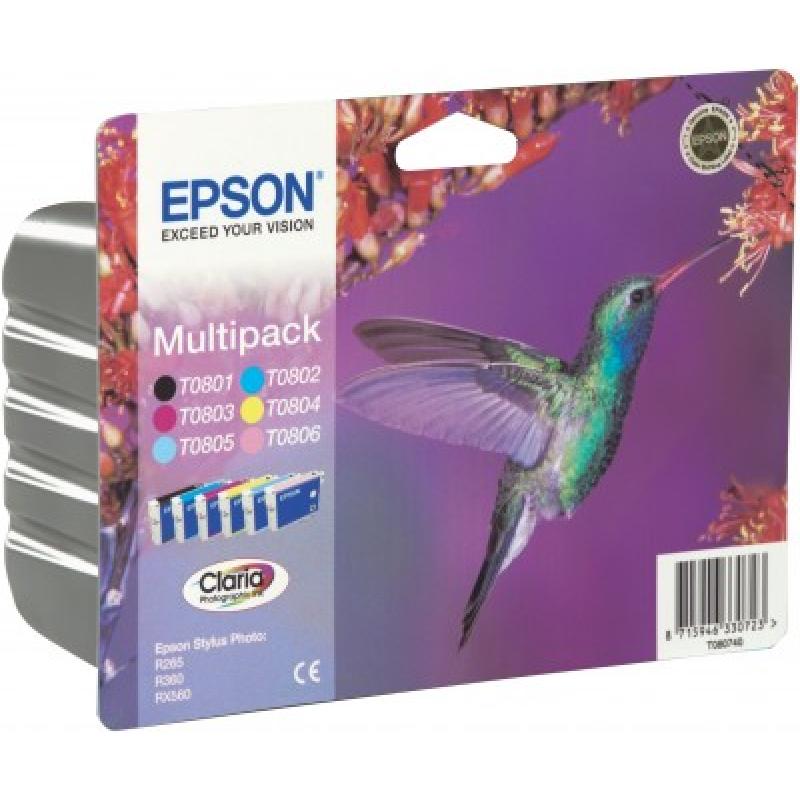 Epson Ink Color Multipack T0807 (C13T08074011)