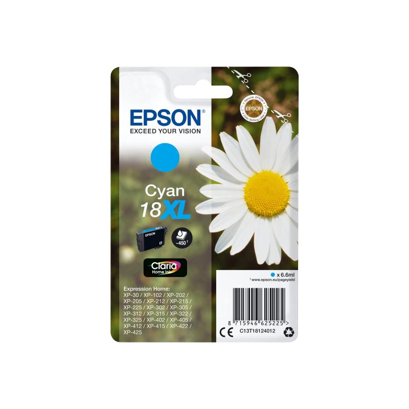 Epson Ink Cyan (C13T18124012)