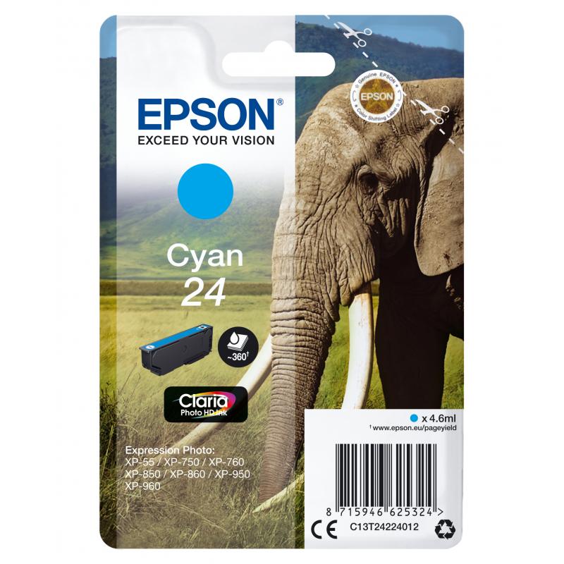 Epson Ink Cyan (C13T24224012)