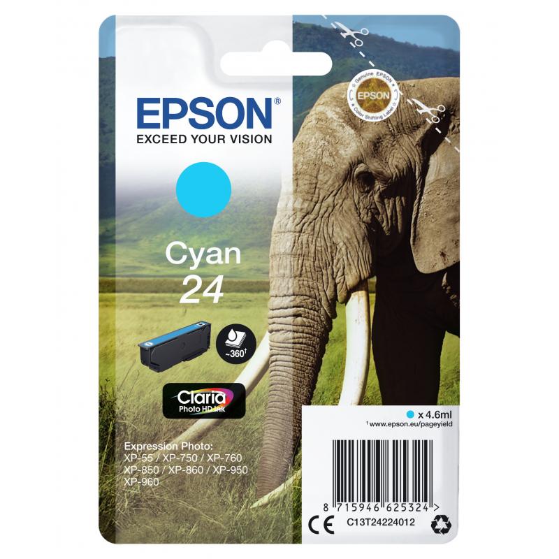 Epson Ink Cyan (C13T24224012)
