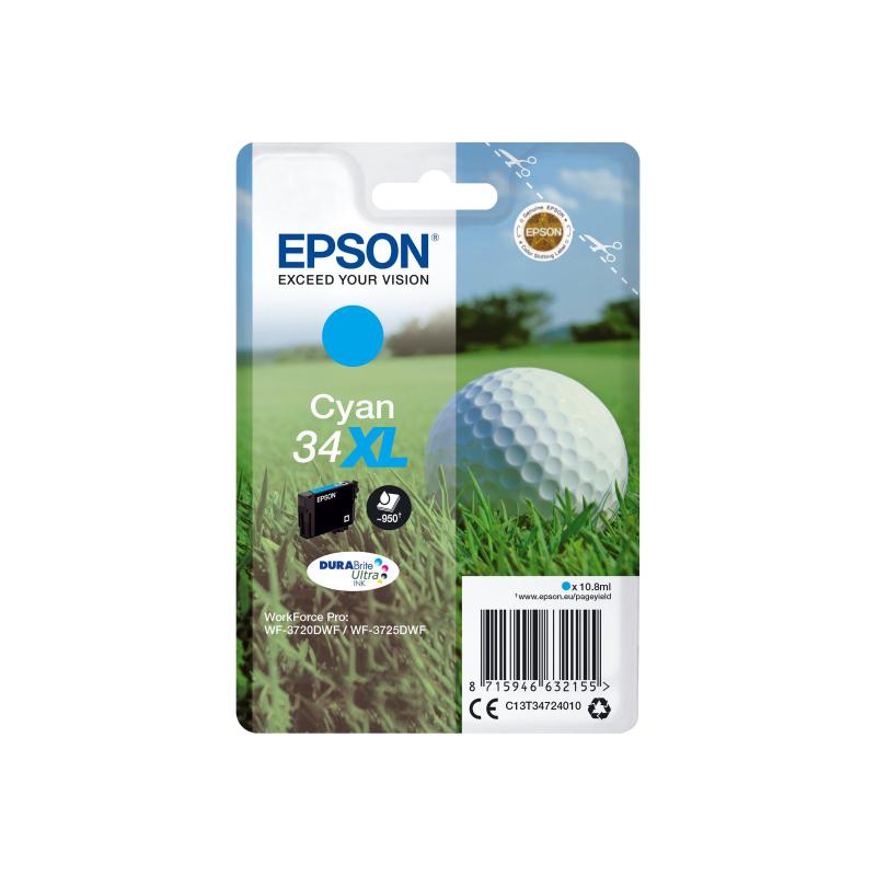 Epson Ink Cyan (C13T34724010)
