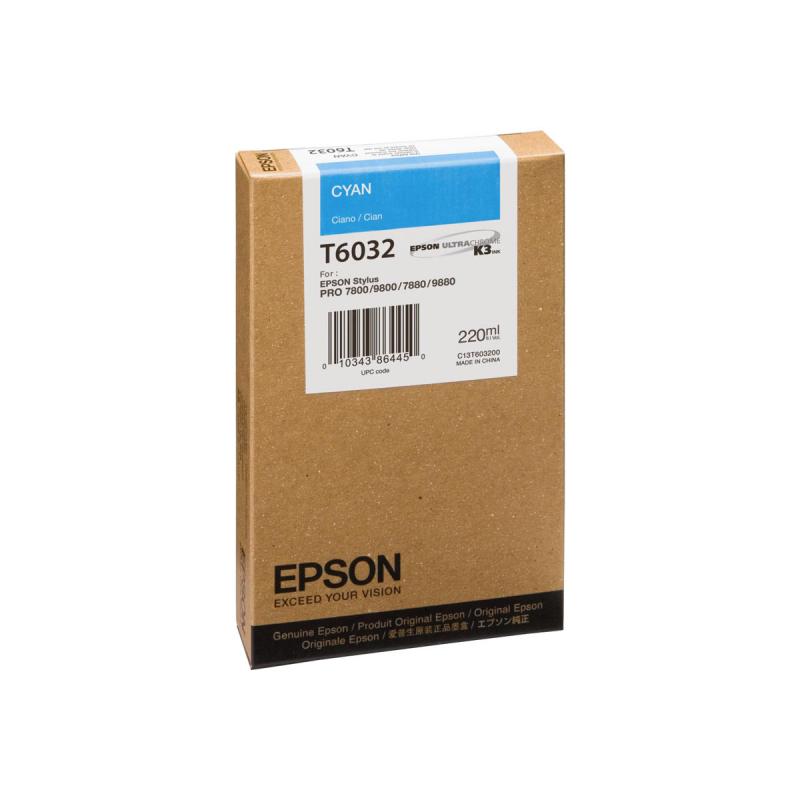 Epson Ink Cyan HC (C13T603200)