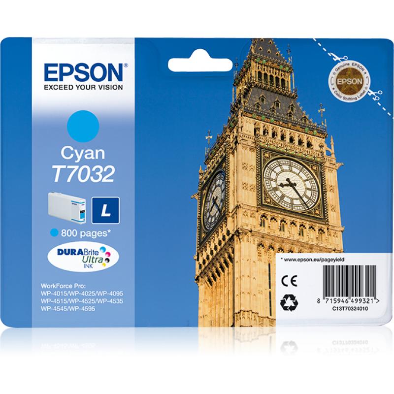 Epson Ink Cyan L (C13T70324010)