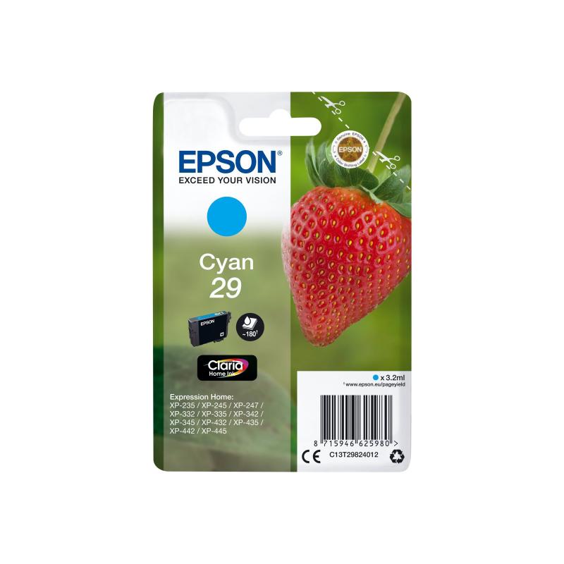Epson Ink Cyan No 29 Epson29 Epson 29 (C13T29824012)