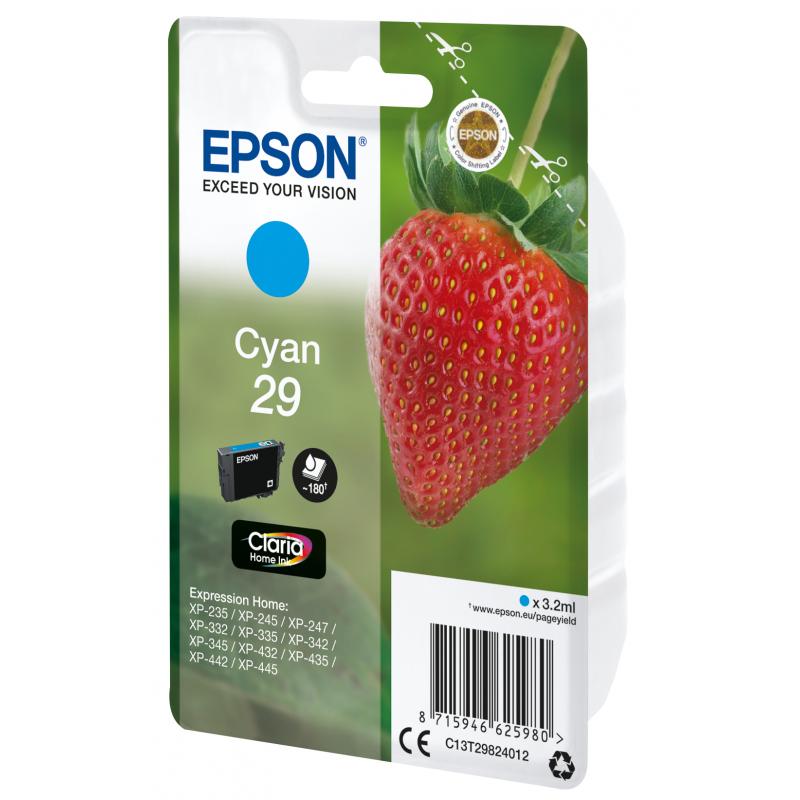 Epson Ink Cyan No 29 Epson29 Epson 29 (C13T29824012)