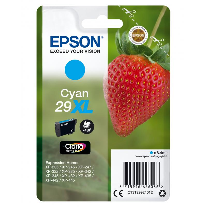 Epson Ink Cyan No 29XL Epson29XL Epson 29XL HC (C13T29924012)